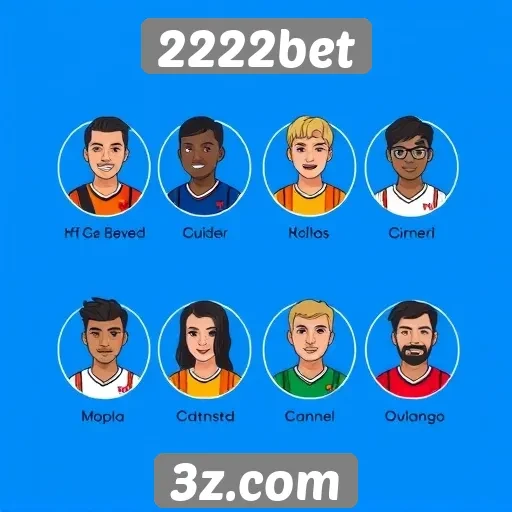 Perfil dos usuários mais ativos no 2222bet