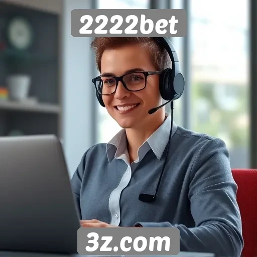 Suporte ao cliente da 2222bet avaliado