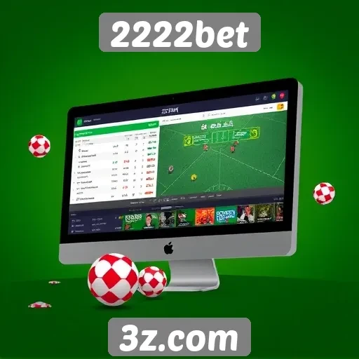 Novas funcionalidades do site 2222bet em destaque