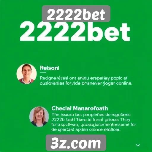 Experiências de usuários na 2222bet